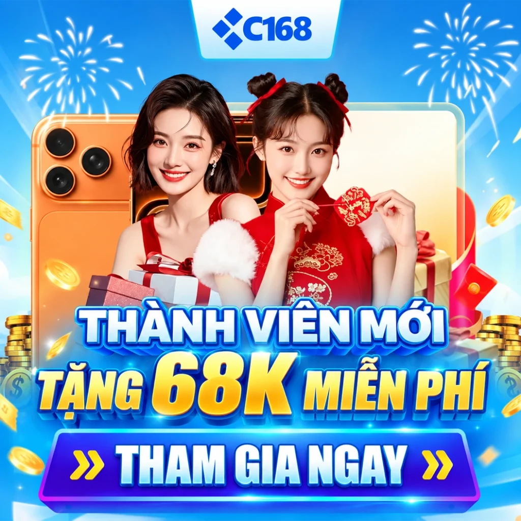 thành viên mới tại c168 +68k